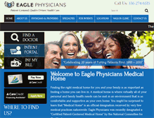 Tablet Screenshot of eaglemds.com